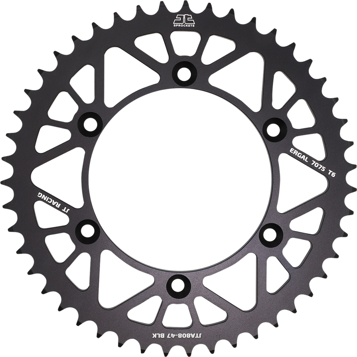 Jt Sprockets Rear Sprocket - Black - 46 Tooth - Yamaha Jta853.46Blk