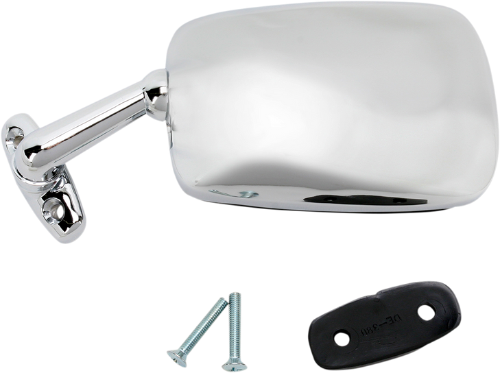Mirror - Side View - Rectangle - Chrome - Left 20-87002
