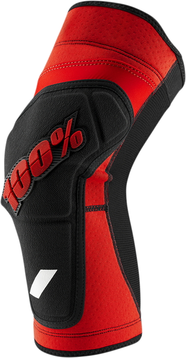 100% Ridecamp Knee Guards - Red/Black - Small 70001-00009