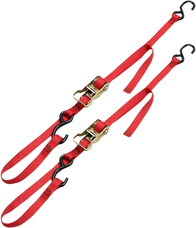 Ancra Integra Rat Pak Tie-Downs - 1" X 6' - Red 49498-10