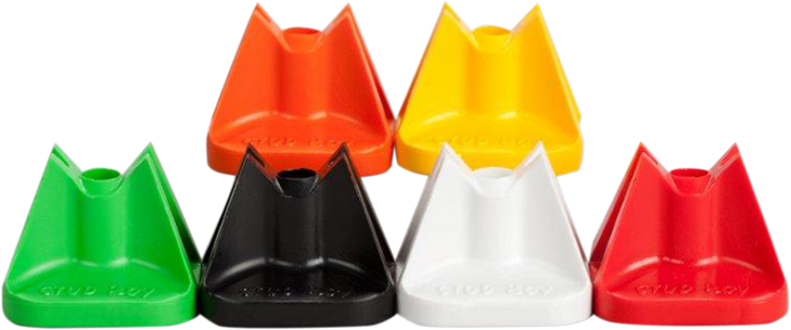 Stud Boy Single Backer Plates - Orange - 24 Pack 2513-P1-Org