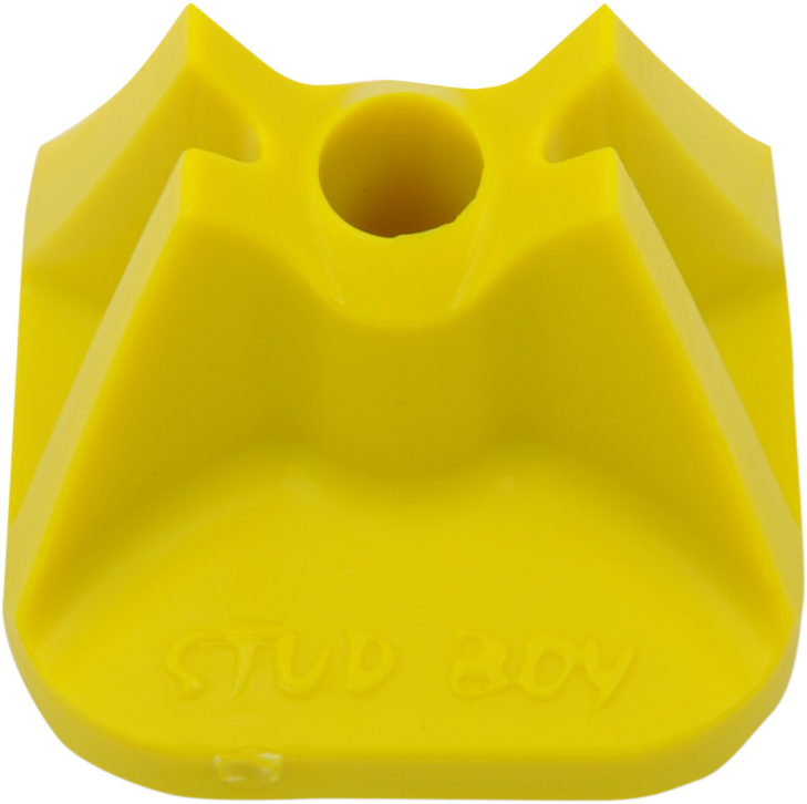 Stud Boy Single Backer Plates - Hi-Viz Yellow - 24 Pack 2513-P1-Hvy