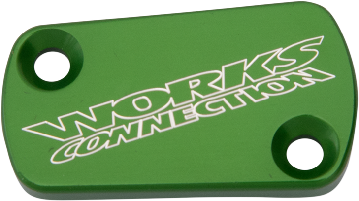 Works Connection Clutch Cover - Green 21-153