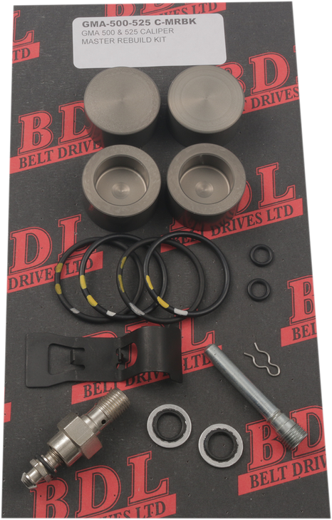 Gma Engineering By Bdl Caliper Rebuild Kit - 500/525 Calipers Gma500/525Cmrbk