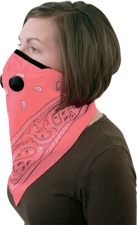 Atv-Tek Bandana Dust Mask - Pink Bdmpnk