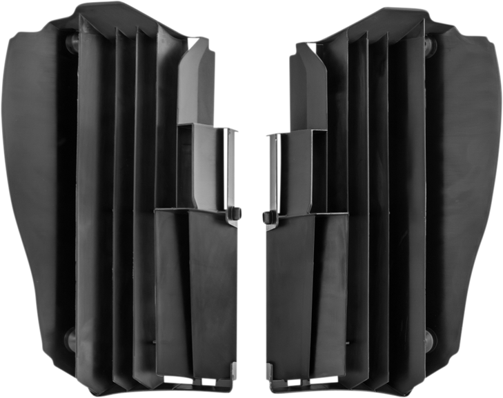 Ufo Replacement Radiator Louvers - Black - Yamaha Ac02458
