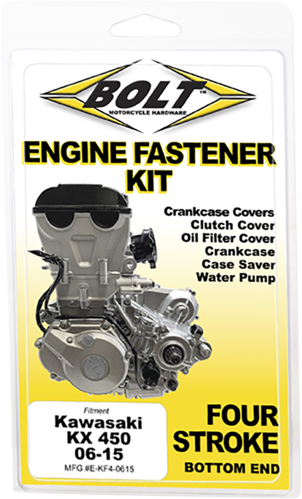 Bolt Engine Fastener Kit - Kawasaki Kx450F E-Kf4-0615