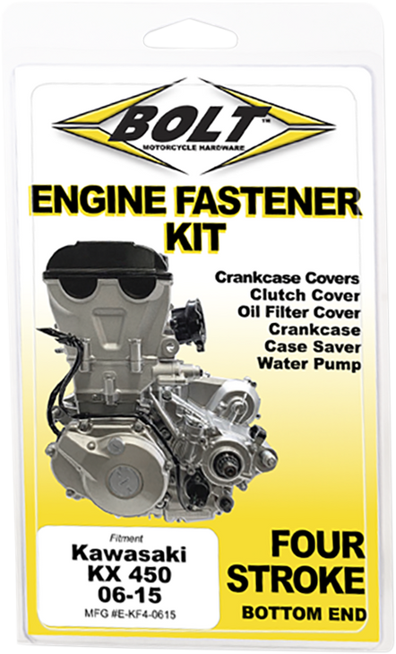 Bolt Engine Fastener Kit - Kawasaki Kx450F E-Kf4-1620