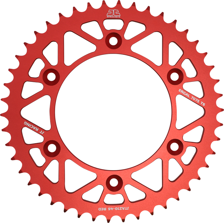 Jt Sprockets Rear Sprocket - Honda - Red - 47 Tooth Jta210.47Red