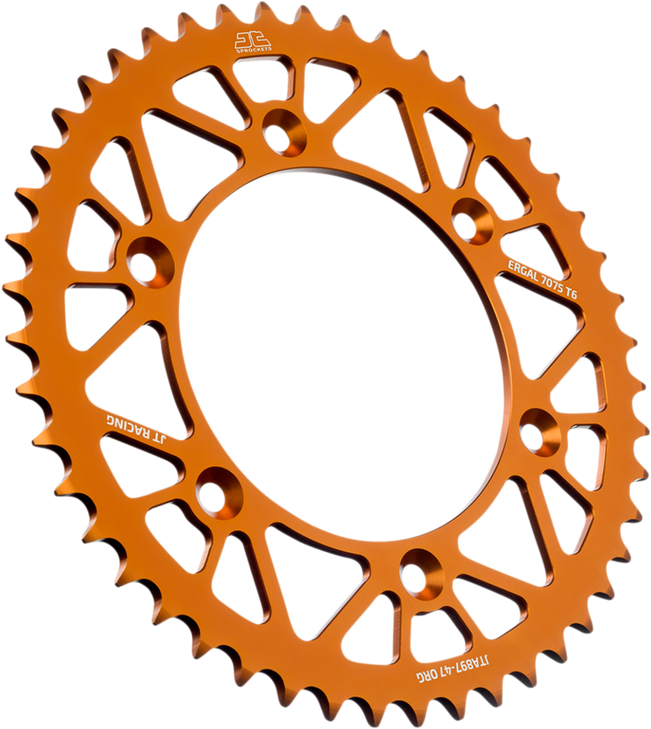Jt Sprockets Rear Sprocket - Orange - 47-Tooth Jta897.47Org