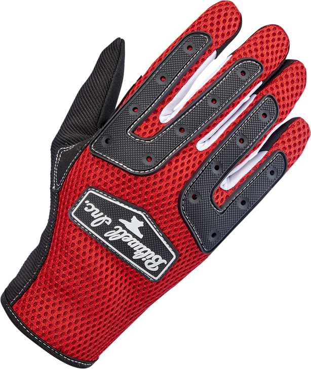 Biltwell Anza Gloves - Red - Medium 1507-0801-003
