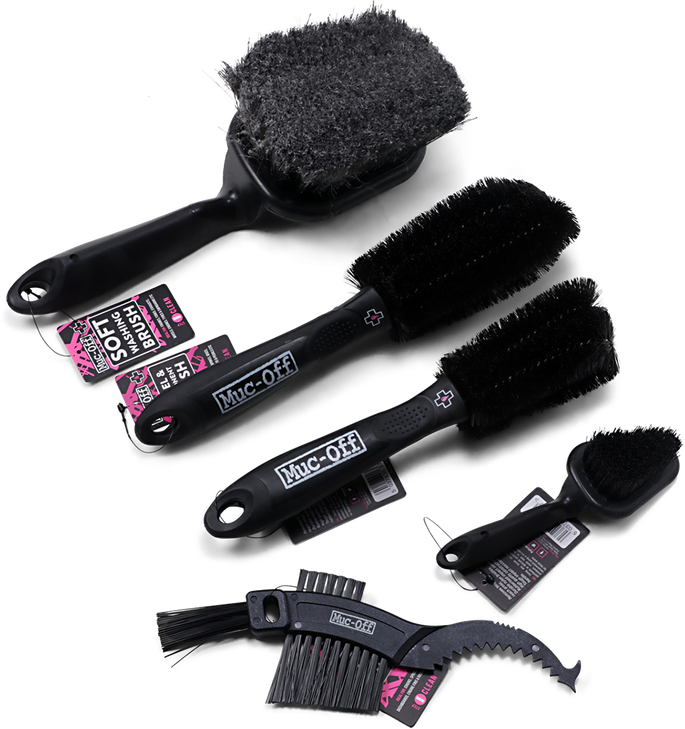 Muc-Off Premium Brush Kit - 5-Brush Set 206