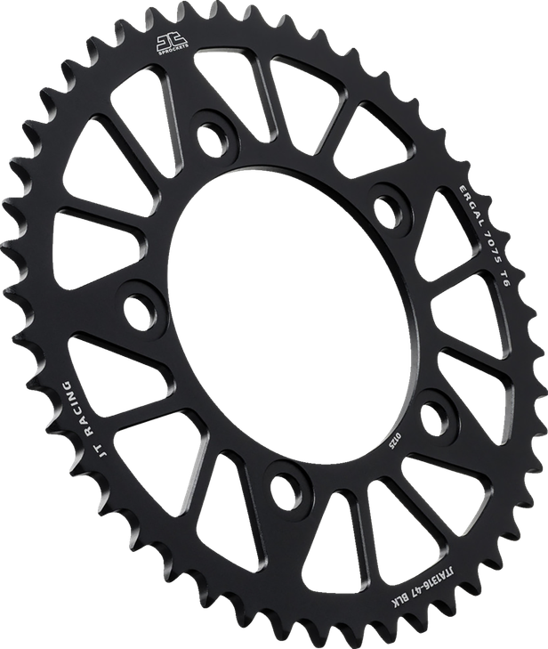 Jt Sprockets Sprocket Rear 47T Honda Blk Jta1316.47Blk