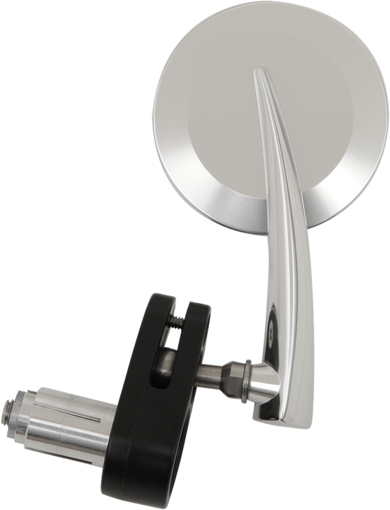 Emgo Mirror - Side View - Round - Polished - Left 20-34044