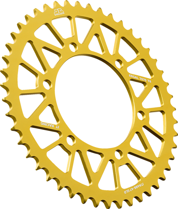 Rear Sprocket - Aluminum - 47 Tooth - Gold - Yzf-R1/Le Jta486.47Gld