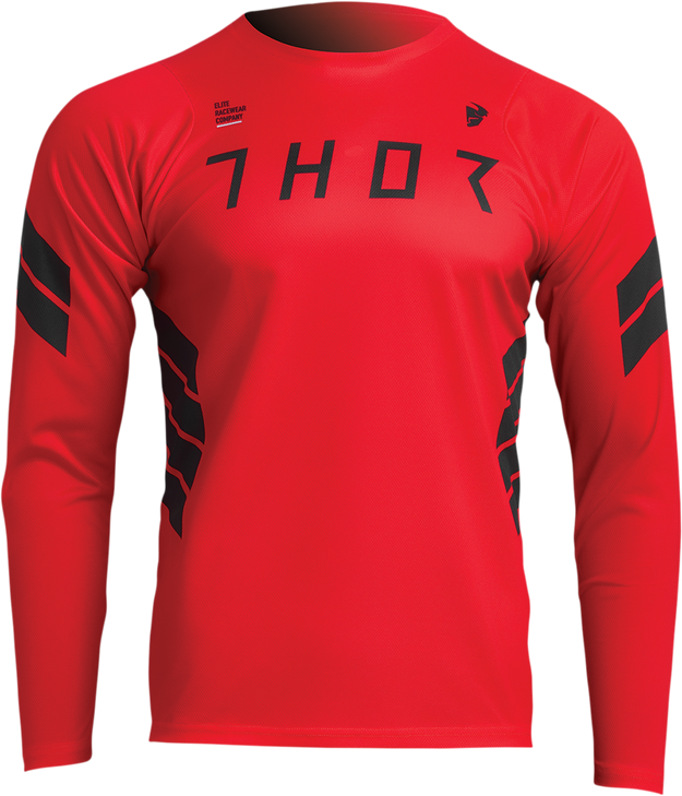 Thor Assist Sting Long-Sleeve Jersey - Red - Xs