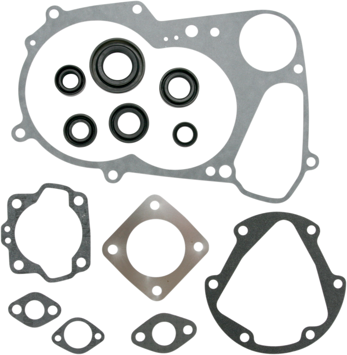 Moose Racing Motor Gasket Kit With Oil Seal - Kawasaki/Suzuki 811416Mse