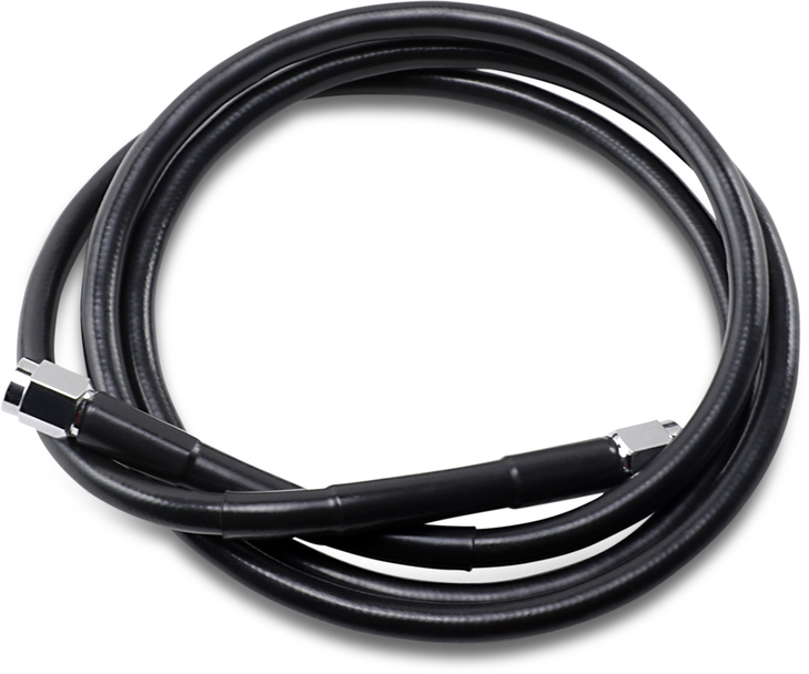 Drag Specialties Universal Brake Line - Black - 52"