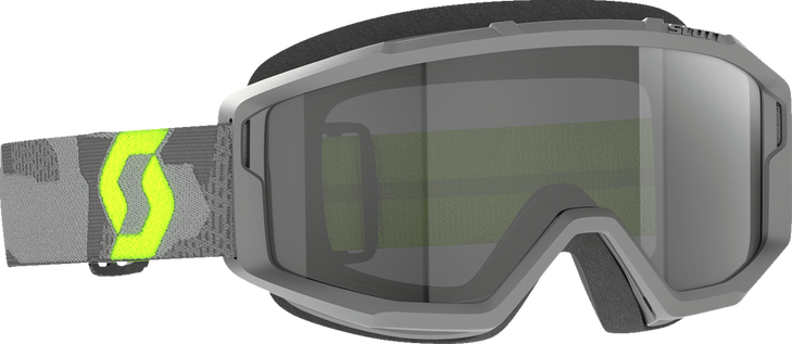 Scott Primal Sand Dust Goggle - Light Gray/Neon Yellow - Dark Gray 278600-7697053