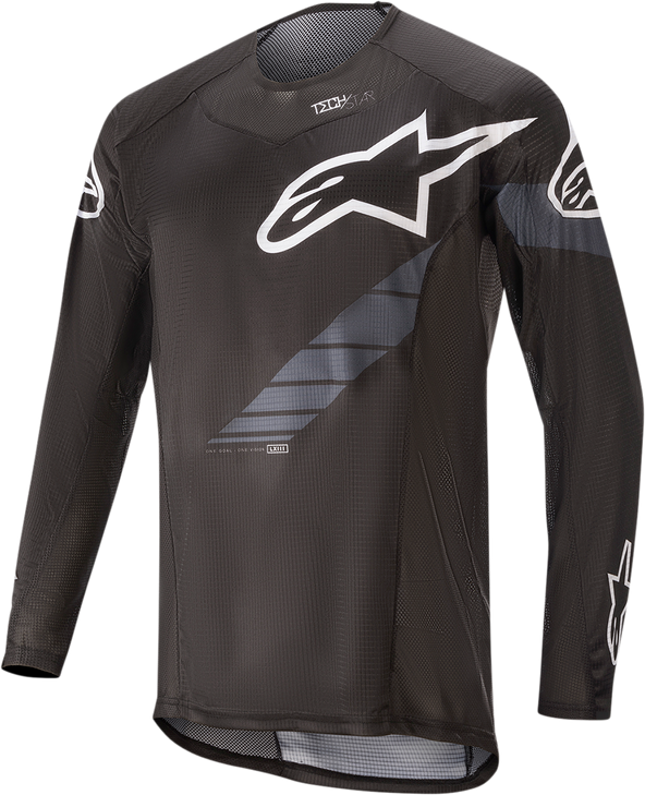 Techstar Long-Sleeve Jersey - Black/Gray - Xl 1760220-104-Xl