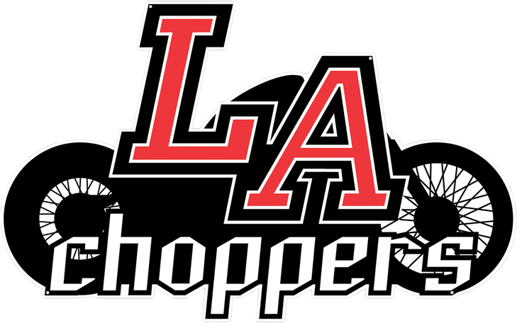 METAL SIGN (LA CHOPPERS)