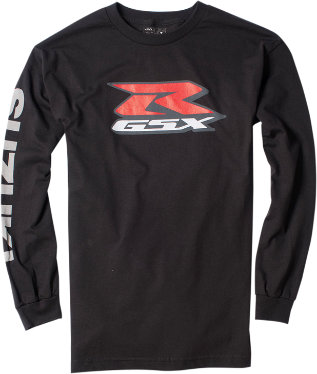 Factory Effex Suzuki Gsx-R Long-Sleeve T-Shirt - Black - Xl 17-87416