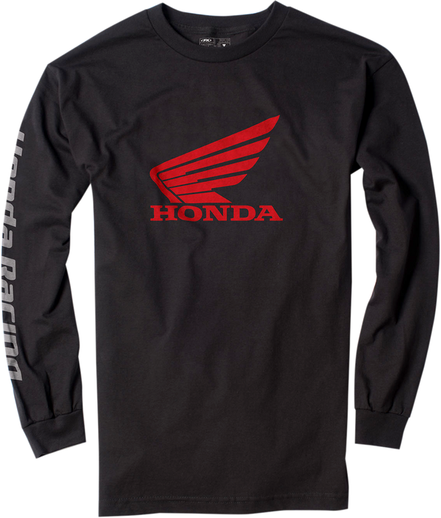 Factory Effex Honda Long-Sleeve T-Shirt - Black - Large 17-87314