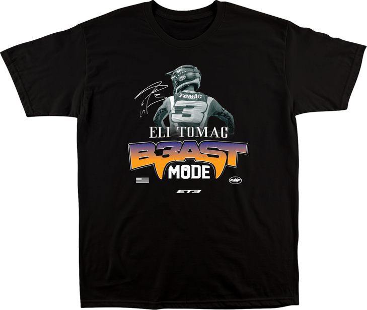 Fmf Beast Mode T-Shirt - Black - Small Su25118911Blksm