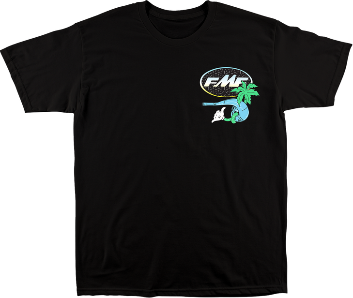 Fmf Day-Glo T-Shirt - Black - Large Su25118901Blklg