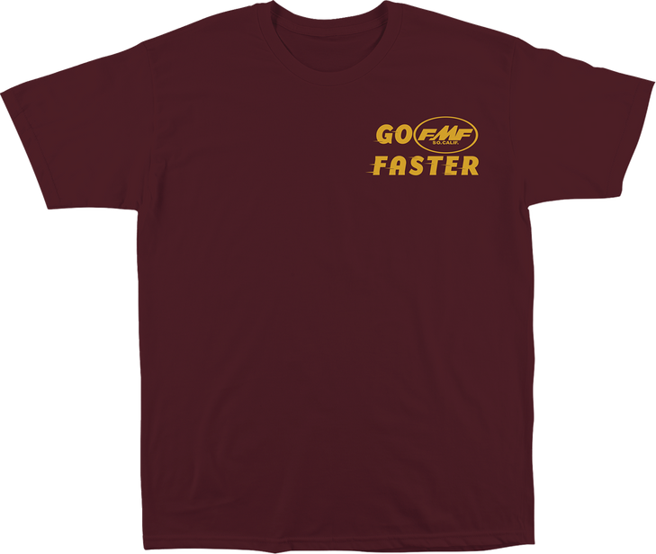Fmf Tee Faster Maroon Md Fa25118902Mrnmd