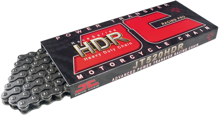 Jt Chains 520 Hds - Ultimate Competition Chain - Steel - 108 Links Jtc520Hds108Sl