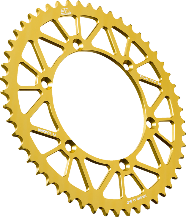 Rear Sprocket - Aluminum - 51 Tooth - Gold - Kx 250/X Jta460.51Gld