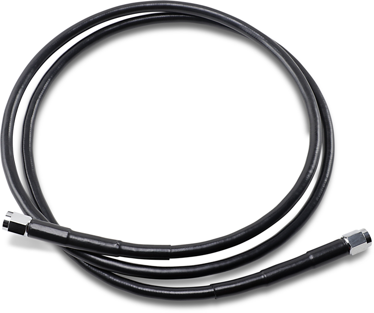 Drag Specialties Universal Brake Line - Black - 54"