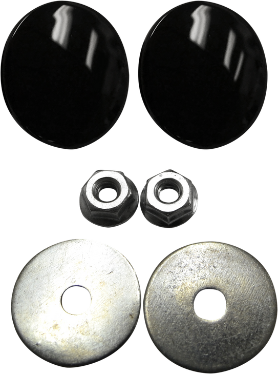 La Choppers Fairing Mirror Removal Plug - Black La-9001-00B