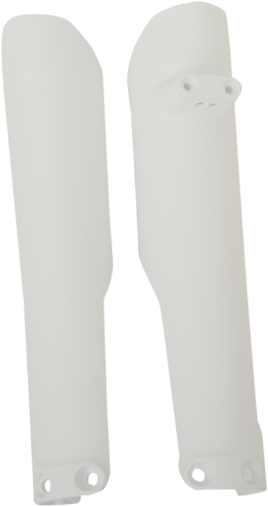 Acerbis Lower Fork Covers For Inverted Forks - White 2470680002