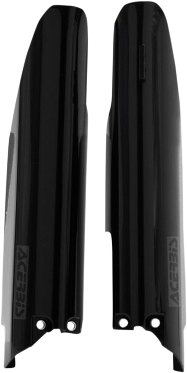 Acerbis Fork Covers - Lower - Black 2113730001