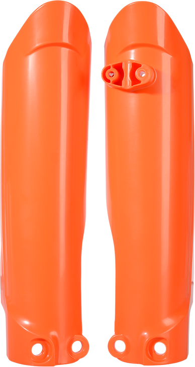 Acerbis Lower Fork Covers For Inverted Forks - '16 Orange 2791515226