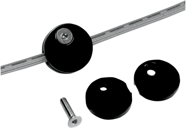 Accutronix Brake Line Sandwich - Black Blc001-B