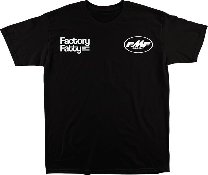 Fmf Tee Factory Fatty Black Xl Ho25118902Blkxl