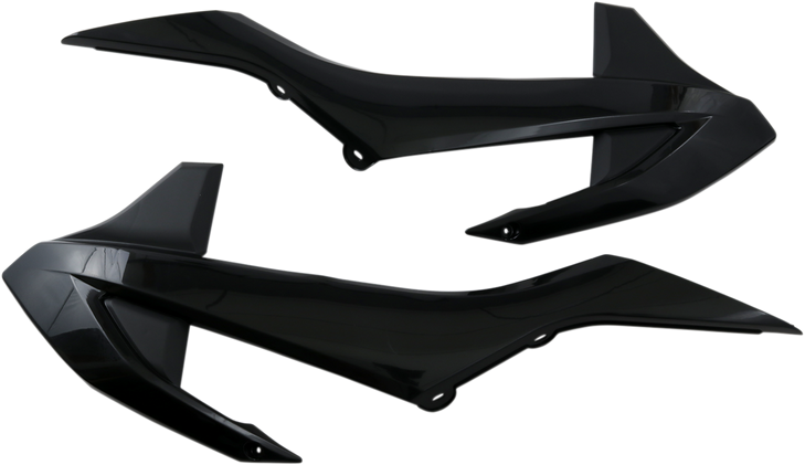 Ufo Radiator Covers - Black Kt04085-001
