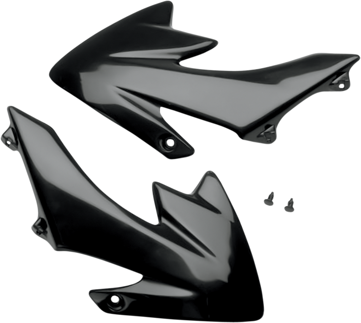 Ufo Radiator Covers - Black Ho03643-001