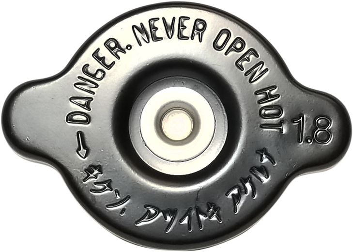 K&S Technologies High Pressure Radiator Cap - Black - Black Seal - 26 Psi 58-1018Bk