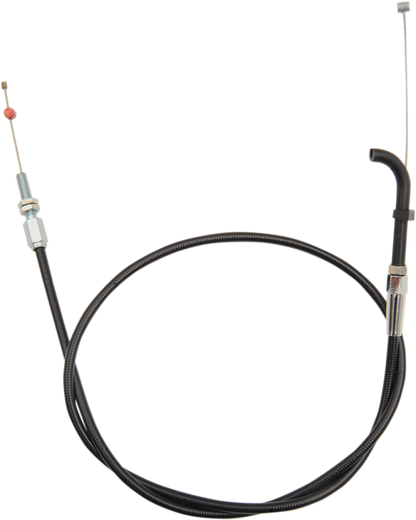 Barnett Black Vinyl Throttle Cable For Victory - +6" 101-85-30014-06