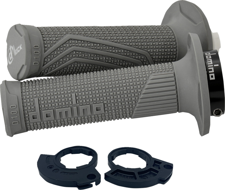 D100 D-Lock Grips - Single Cable - Gray D10046C5200H7-0