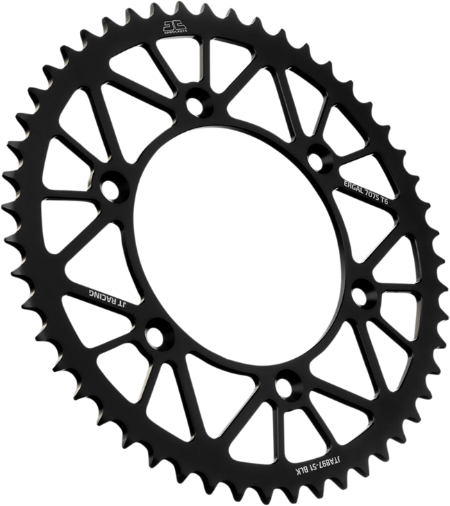 Jt Sprockets Rear Sprocket - Black - 51-Tooth Jta897.51Blk