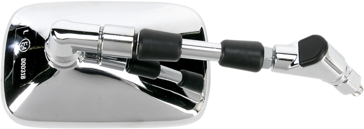 Emgo Mirror - Side View - Rectangle - Chrome - Left 20-55222