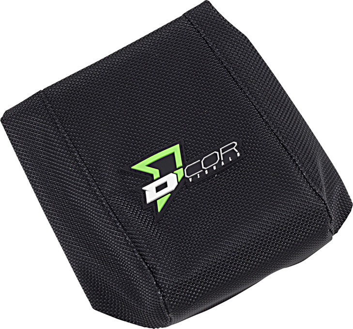 D'Cor Visuals Seat Cover - Black - Gripper - Rm85 '02-'23 30-40-100