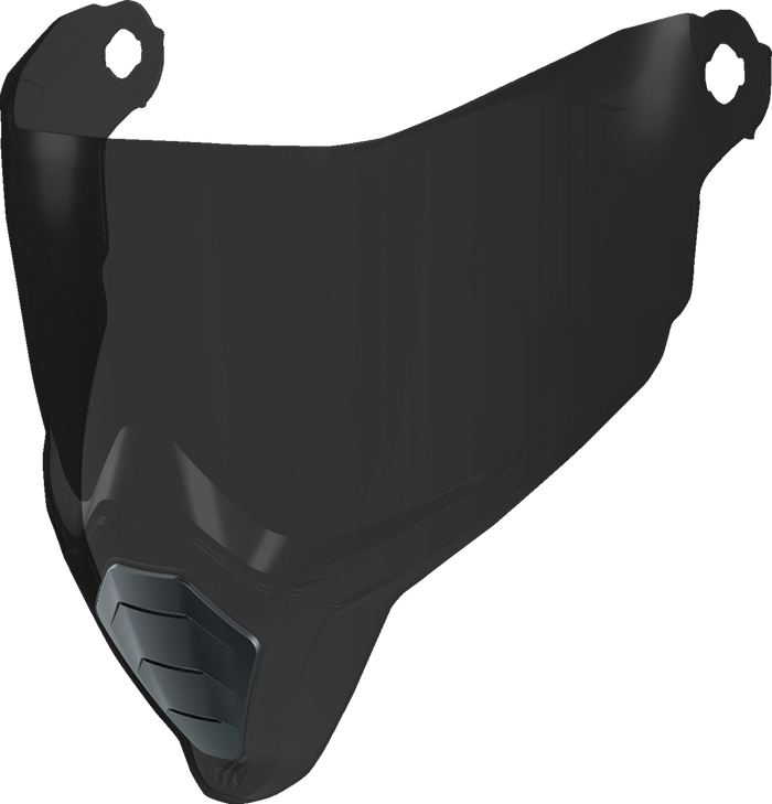 Icon Ultrashield Shield - Ultraflite - Limo Black