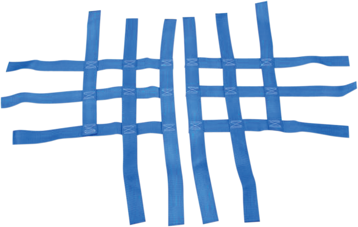 Motorsport Products Nerf Bar Net - Blue - Polaris/Suzuki/Yamaha 81-0204