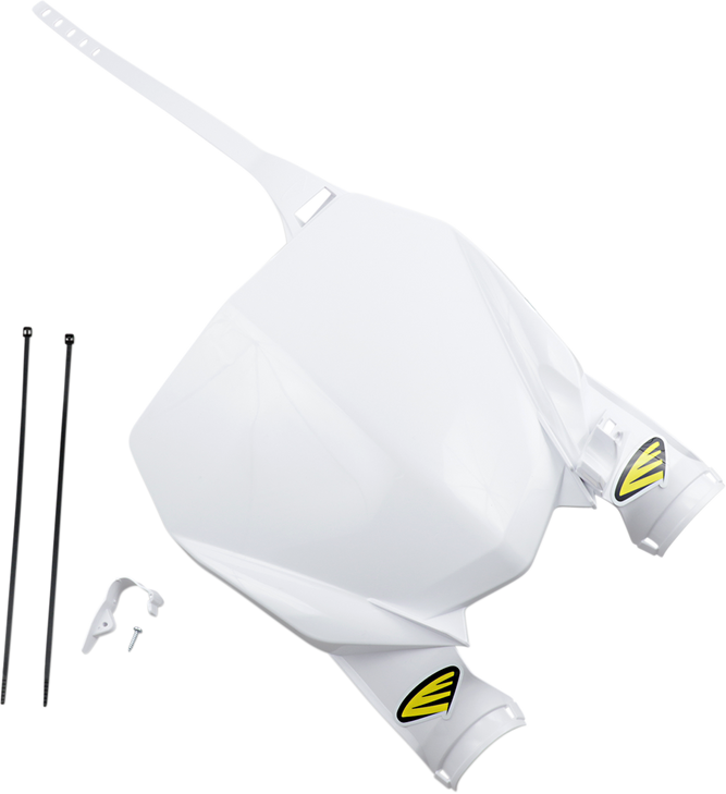 Cycra Stadium Number Plate - White - Yz 250F/Fx | 450F/Fx 1Cyc-0991-42